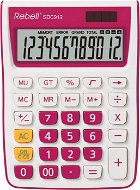 REBELL SDC 912 bielo / ružová - Kalkulačka