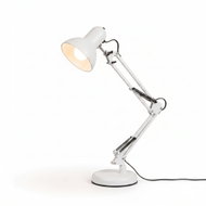 Smart LED white metal adjustable table lamp with clip 1× E27 - Table Lamp