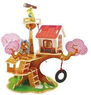 Drevené 3D Puzzle - Domček na strome - Puzzle