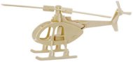Dřevěné 3D Puzzle - Vrtulník - Puzzle