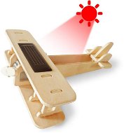 Wooden 3D Puzzle - Solarflugzeug Doppeldecker - Puzzle