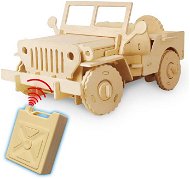  Wooden 3D Puzzle - Jeep remote control  - Jigsaw