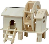  Wooden 3D Puzzle - Water Mill  - Jigsaw