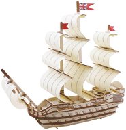 Wooden 3D Puzzle - Wooden Ship Victory - Jigsaw
