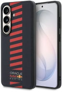 Red Bull PU Leather Meshed Powerbar Magnetic Back Cover for Samsung Galaxy S26 Navy - Phone Cover