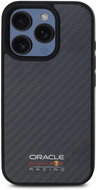 Red Bull Carbon Shiny Logo MagSafe Back Cover for iPhone 16 Pro Black - Phone Cover