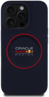 Red Bull Silicone Red Ring MagSafe Back Cover for iPhone 14 Pro Navy - Phone Cover