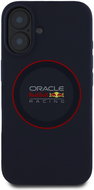 Red Bull Silicone Red Ring MagSafe Back Cover for iPhone 16 Navy - Phone Cover