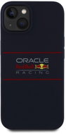 Red Bull Silicone Horizontal Logo MagSafe Back Cover for iPhone 15 Navy - Phone Cover