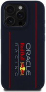 Red Bull Silicone Vertical Logo MagSafe Back Cover for iPhone 16 Pro Navy - Phone Cover
