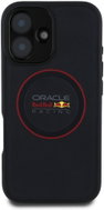 Red Bull PU Leather Red Ring MagSafe Back Cover for iPhone 16 Navy - Phone Cover