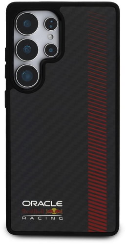 Red Bull Carbon Powerbar MagSafe Back Cover for Samsung Galaxy S25 Ultra Black - Phone Cover - Main image