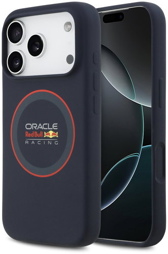 Red Bull Silicone Red Ring MagSafe iPhone 17 Pro Navy tok - Telefon tok - Fő fotó