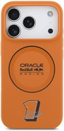 Red Bull Silicone Blue Ring MagSafe Back Cover for iPhone 17 Pro Orange - Phone Cover