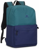 RIVA CASE 5560 15.6" - zöld/kék - Laptop hátizsák