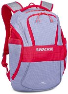RIVA CASE 5225 15.6" - szürke/piros - Laptop hátizsák