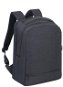 Laptop Backpack RIVA CASE 8365 Travel 17.3", Black - Batoh na notebook