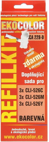  Ekocolor ECCA 228-D  - Refillkit - Main image