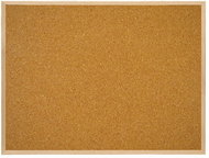ROCADA 6102V19, cork, wooden frame (pine), 90 x 60 cm - pack of 10 - Notice-board