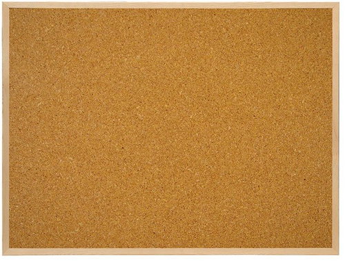 ROCADA 6111V19, cork, wooden frame (pine), 120 x 80 cm - pack of 5 - Notice-board - Main image