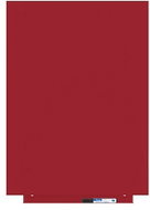 ROCADA Skin Colour 6419R-3002, frameless, 75 x 55 cm, crimson 3002 - Magnetic Board