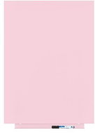 ROCADA Skin Colour 6419R-490, frameless, 75 x 55 cm, pink RAL 490 - Magnetic Board