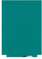 ROCADA Skin Colour 6419R-5021, frameless, 75 x 55 cm, water blue RAL 5021 - Magnetic Board