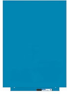 ROCADA Skin Colour 6419R-5024, frameless, 75 x 55 cm, pastel blue RAL 5024 - Magnetic Board