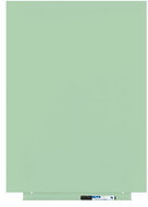 ROCADA Skin Colour 6419R-6019, frameless, 75 x 55 cm, pastel green RAL 6019 - Magnetic Board