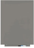ROCADA Skin Colour 6419R-7030, frameless, 75 x 55 cm, stone grey RAL 7030 - Magnetic Board