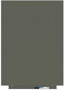 ROCADA Skin Colour 6419R-7033, frameless, 75 x 55 cm, cement grey RAL 7033 - Magnetic Board