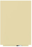 ROCADA Skin Colour 6420R-1015, frameless, 115 x 75 cm, ivory RAL 1015 - Magnetic Board
