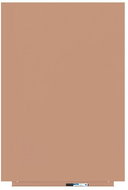 ROCADA Skin Colour 6420R-3012, frameless, 115 x 75 cm, red-beige RAL 3012 - Magnetic Board