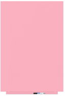 ROCADA Skin Colour 6420R-3015, frameless, 115 x 75 cm, light pink RAL 3015 - Magnetic Board