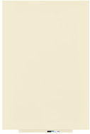 ROCADA Skin Colour 6421R-1013, frameless, 150 x 100 cm, pearl white RAL 1013 - Magnetic Board
