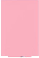 ROCADA Skin Colour 6421R-3015, frameless, 150 x 100 cm, light pink RAL 3015 - Magnetic Board