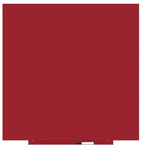 ROCADA Skin Colour 6425R-3002, frameless, 100 x 100 cm, crimson 3002 - Magnetic Board - Main image
