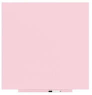 ROCADA Skin Colour 6425R-490, frameless, 100 x 100 cm, pink RAL 490 - Magnetic Board