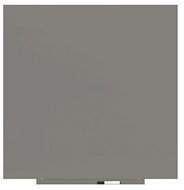 ROCADA Skin Colour 6425R-7030, frameless, 100 x 100 cm, stone grey RAL 7030 - Magnetic Board