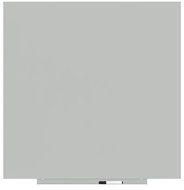 ROCADA Skin Colour 6425R-7035, frameless, 100 x 100 cm, light grey RAL 7035 - Magnetic Board