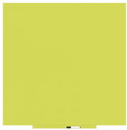 ROCADA Skin Colour 6426R-1016, frameless, 120 x 120 cm, RAL 1016 sulphur yellow - Magnetic Board