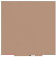 ROCADA Skin Colour 6426R-3012, frameless, 120 x 120 cm, red-beige RAL 3012 - Magnetic Board