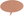 6441-3012, frameless, bubble shape, 150 x 100 cm, red-beige RAL 3012
