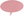 6441-3015, frameless, bubble shape, 150 x 100 cm, light pink RAL 3015
