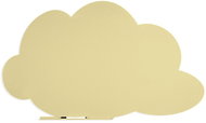 ROCADA Skin Shape Cloud 6450-1015, frameless, cloud shape, 115 x 75 cm, ivory RAL 1015 - Magnetic Board