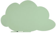 ROCADA Skin Shape Cloud 6450-6019, frameless, cloud shape, 115 x 75 cm, pastel green RAL 6019 - Magnetic Board