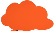 ROCADA Skin Shape Cloud 6451-2008, frameless, cloud shape, 150 x 100 cm, orange RAL 2008 - Magnetic Board