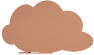 ROCADA Skin Shape Cloud 6451-3012, frameless, cloud shape, 150 x 100 cm, red-beige RAL 3012 - Magnetic Board