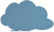 ROCADA Skin Shape Cloud 6451-5024, frameless, cloud shape, 150 x 100 cm, pastel blue RAL 5024 - Magnetic Board