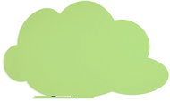 ROCADA Skin Shape Cloud 6451-230, frameless, cloud shape, 150 x 100 cm, green RAL 230 - Magnetic Board